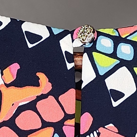 Geometric Mini Dress Size Large - Picture 4 of 8